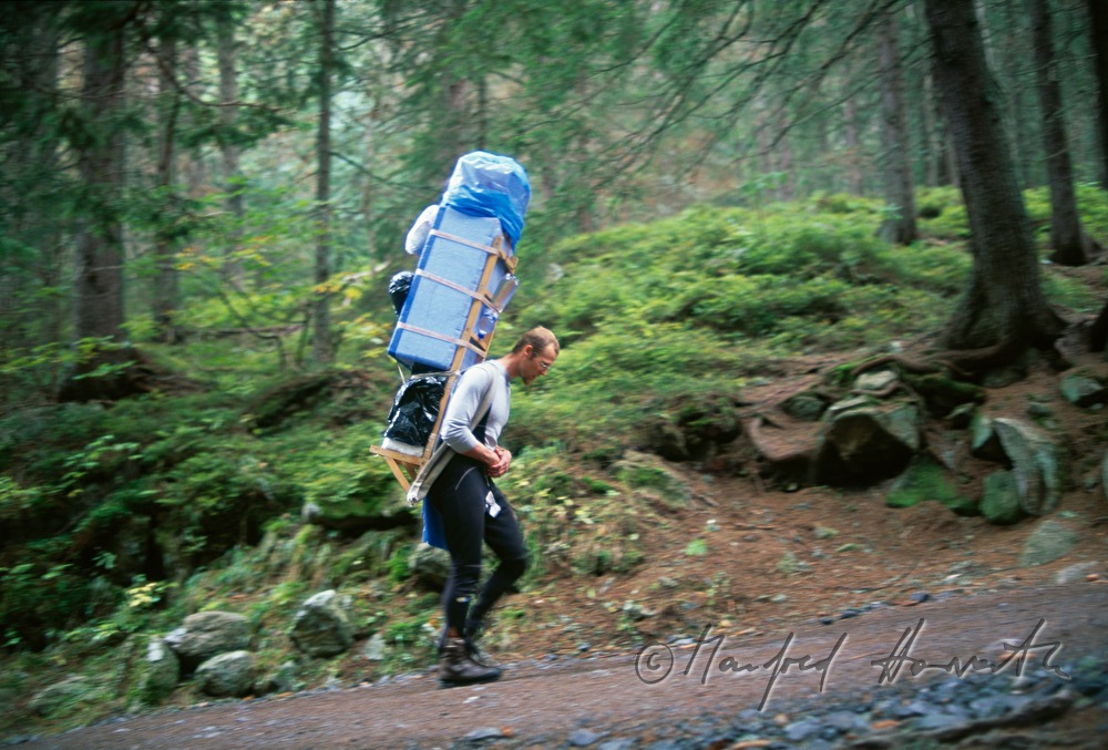 supply for the alpine huts