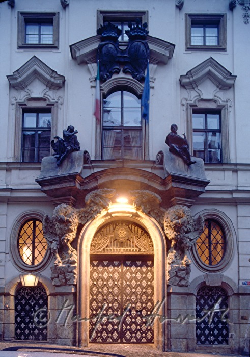 Palais Kolovratský in Nerudova Street