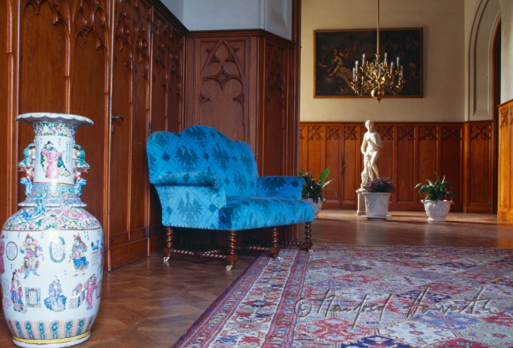 foyer of the library