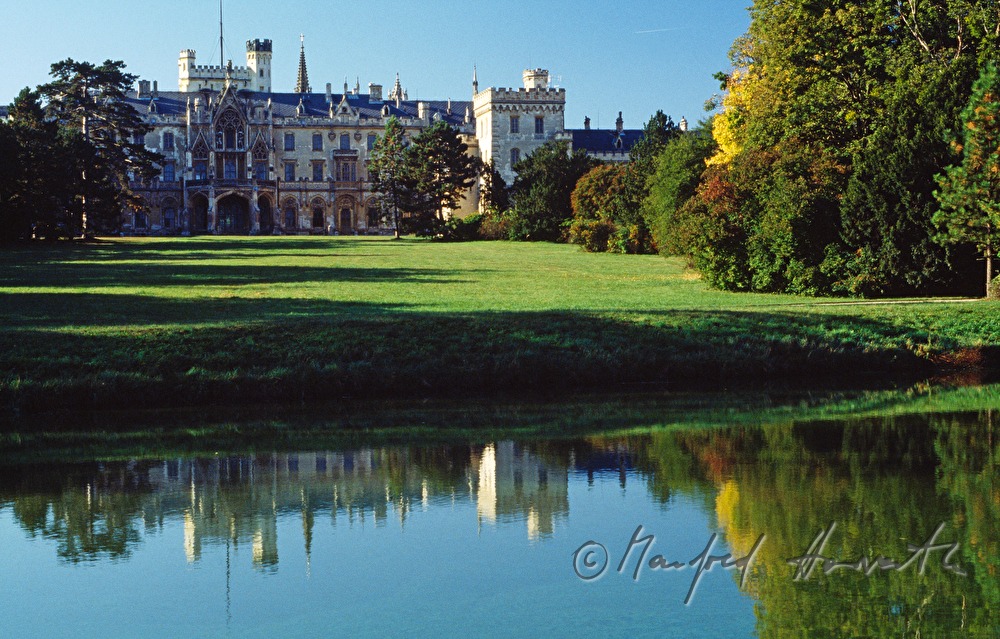 landscape park and Castle Liechtenstein