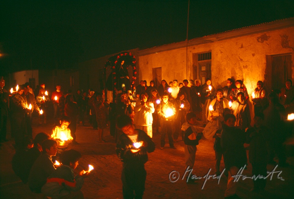 San Francisco de Chiu Chiu, Easter procession