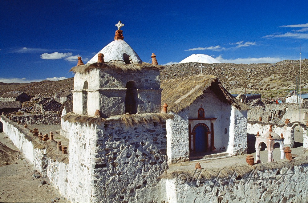 church of Parinacota in the Nationalpark Lauca
