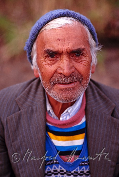 portrait of a man from Porvenir