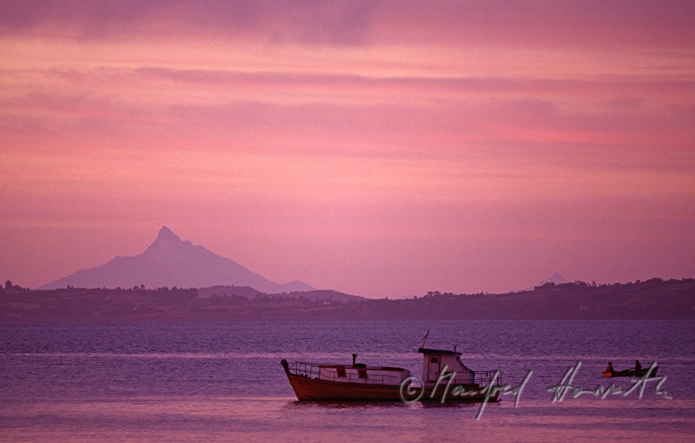 fishing boat on the Pacific Ocean