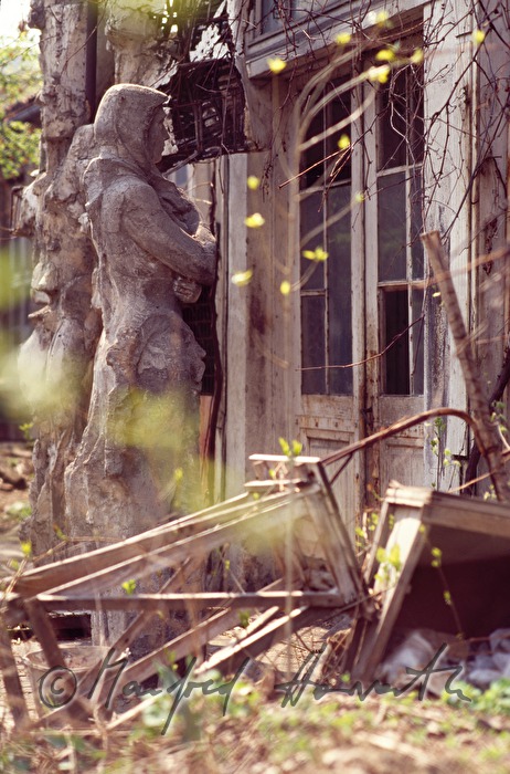 decayed house in the jewish quarter