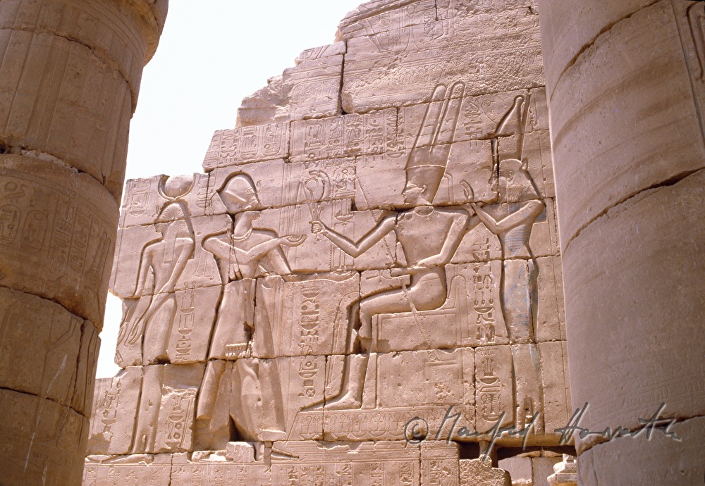 detail of the Ramesseum