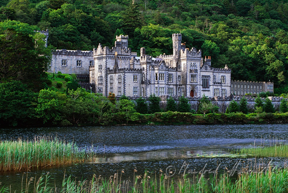 Kylemore Abbey on Lough Pollacappul