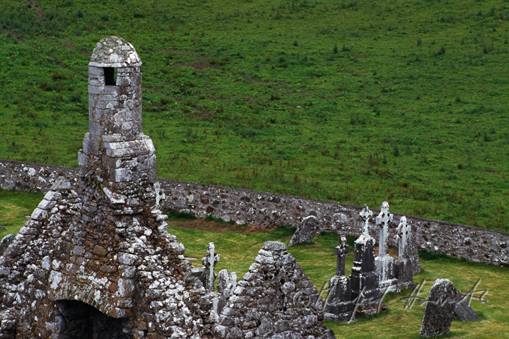 St Ciaran's Cathedra and cemetery