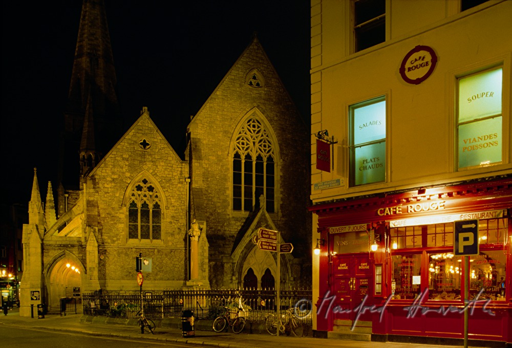 Cafe Rouge and St. Andrew's Church