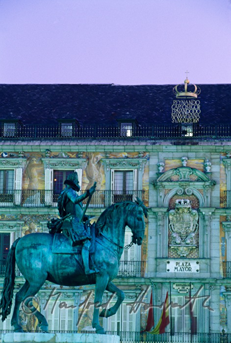 equestrian statue of Philipp III.
