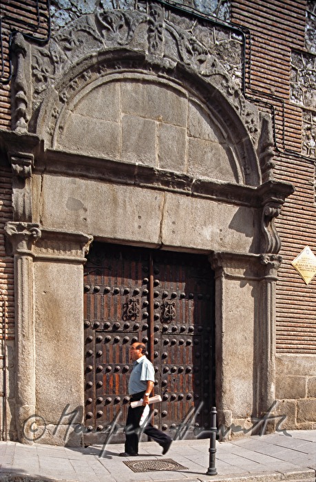entrance to the monastery Monasterio de las Descalzas