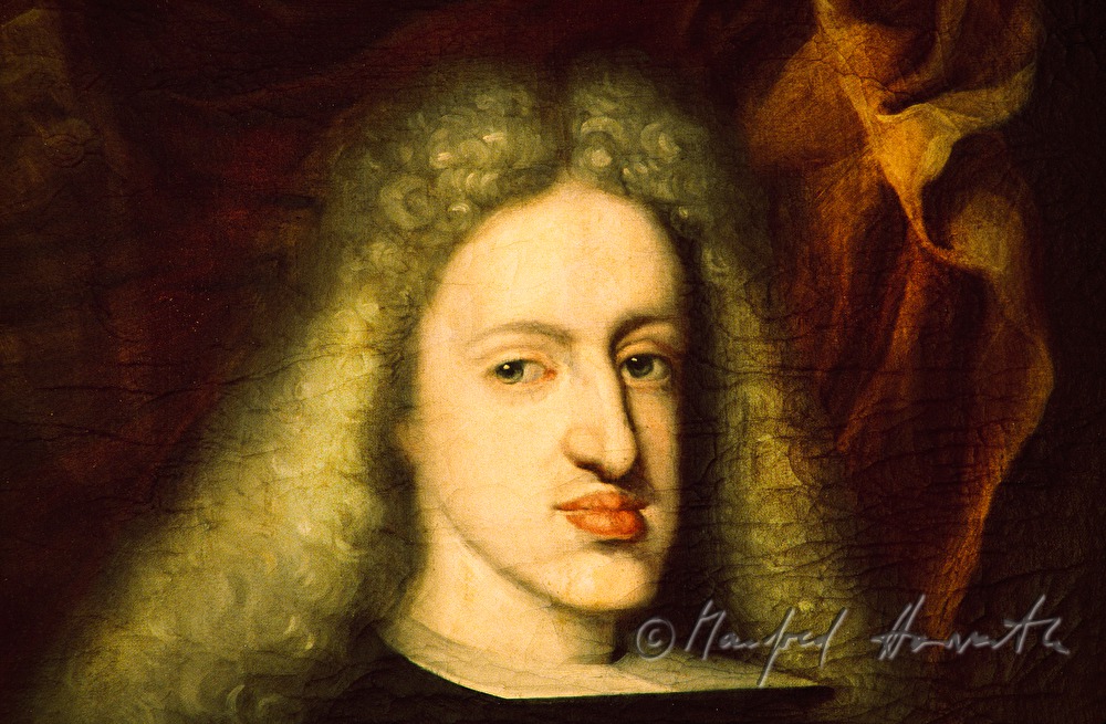 oil painting in the museum