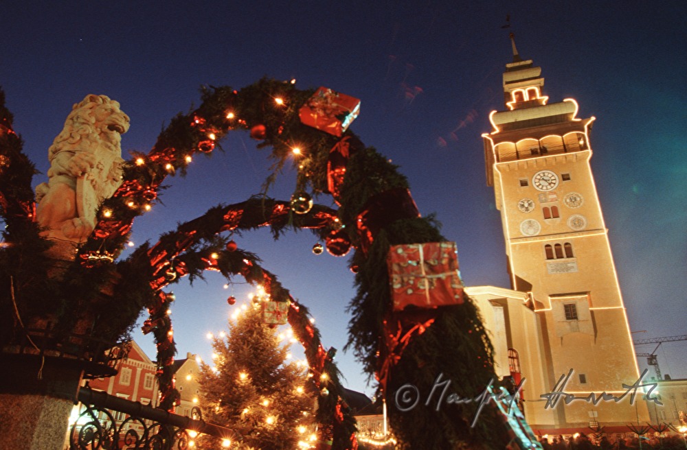 christmas market on the main square