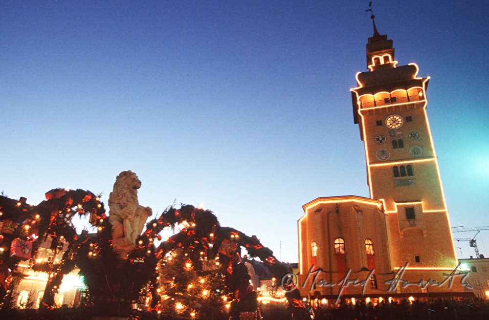 christmas market on the main square