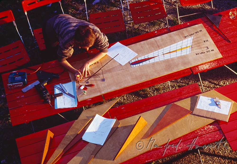Elisabeth Breuss designs a sundial