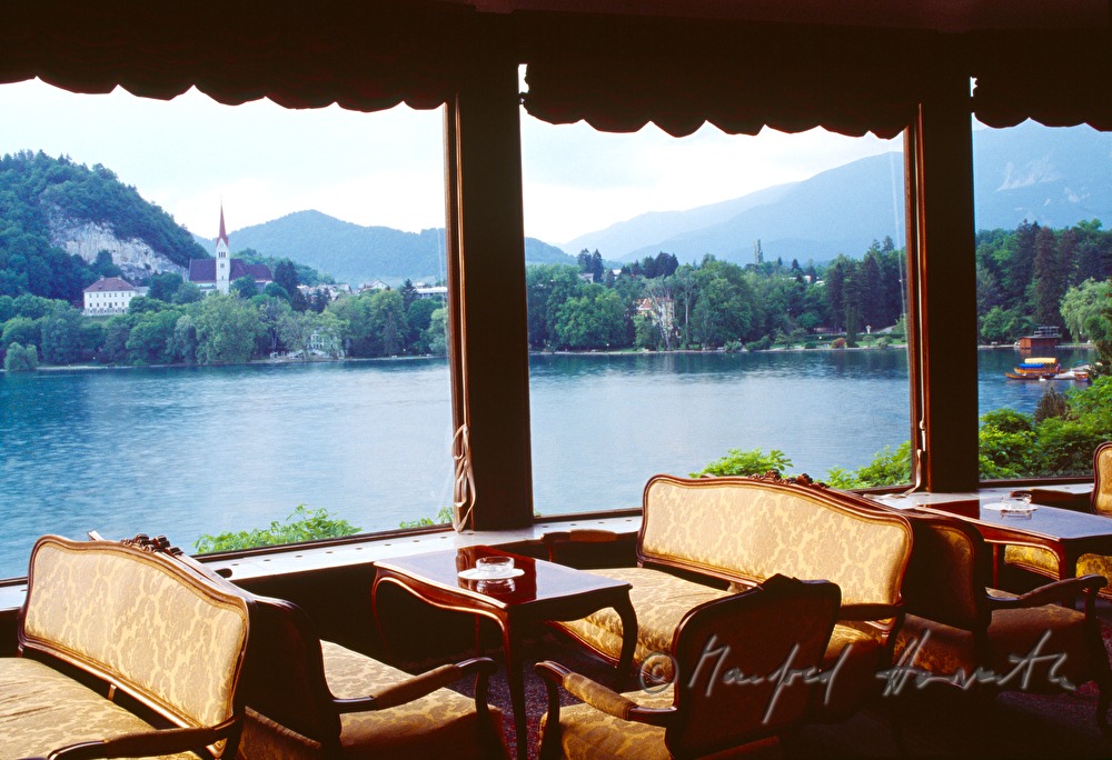 Grandhotel Toplice, view from the restaurant