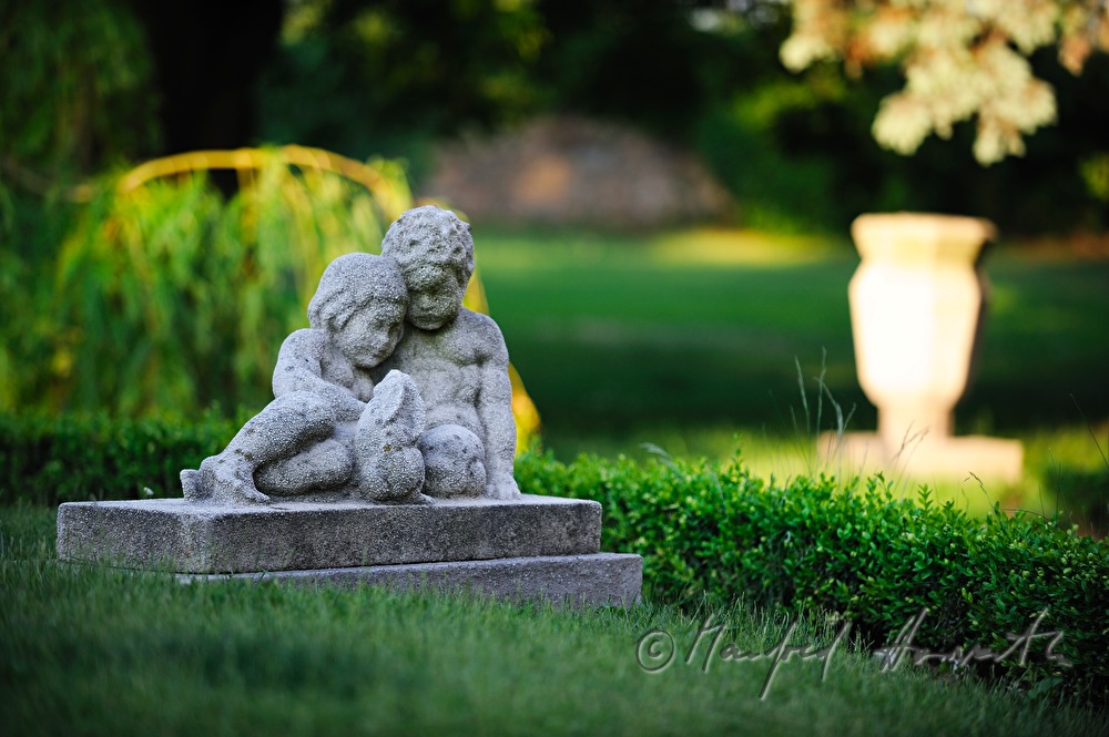 Hotel  Chateau Kotera, garden sculpture