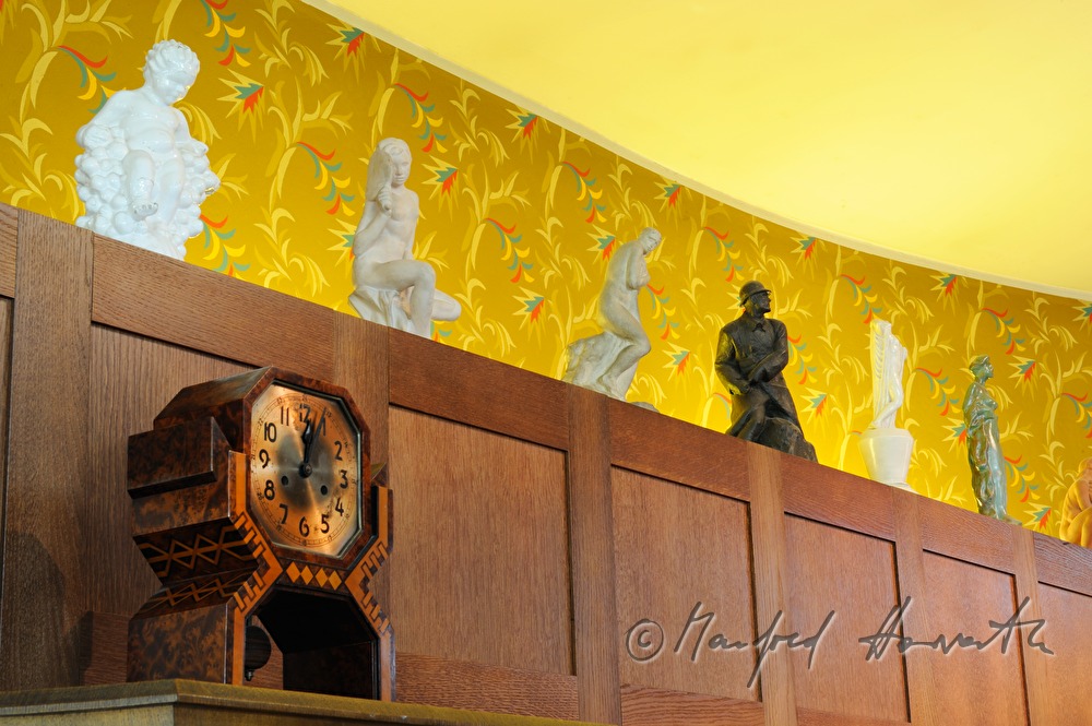 Hotel  Chateau Kotera, details from the Art Deco bar