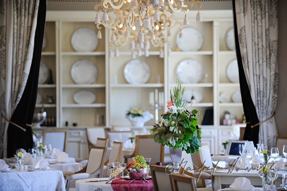 Chateau Mcely, dining room