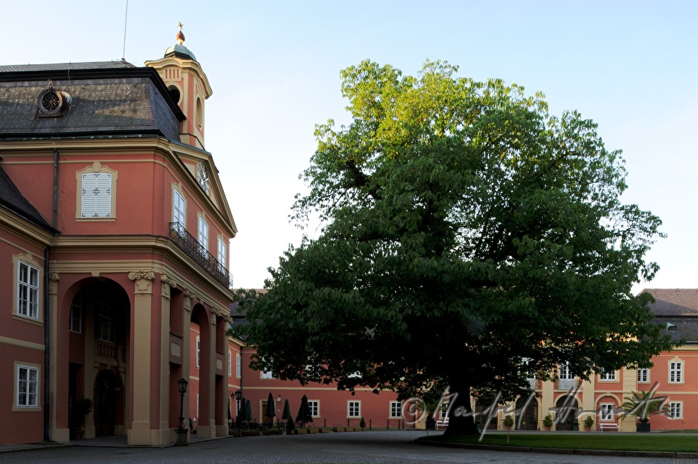 Schloss Dobris, inner courtyard