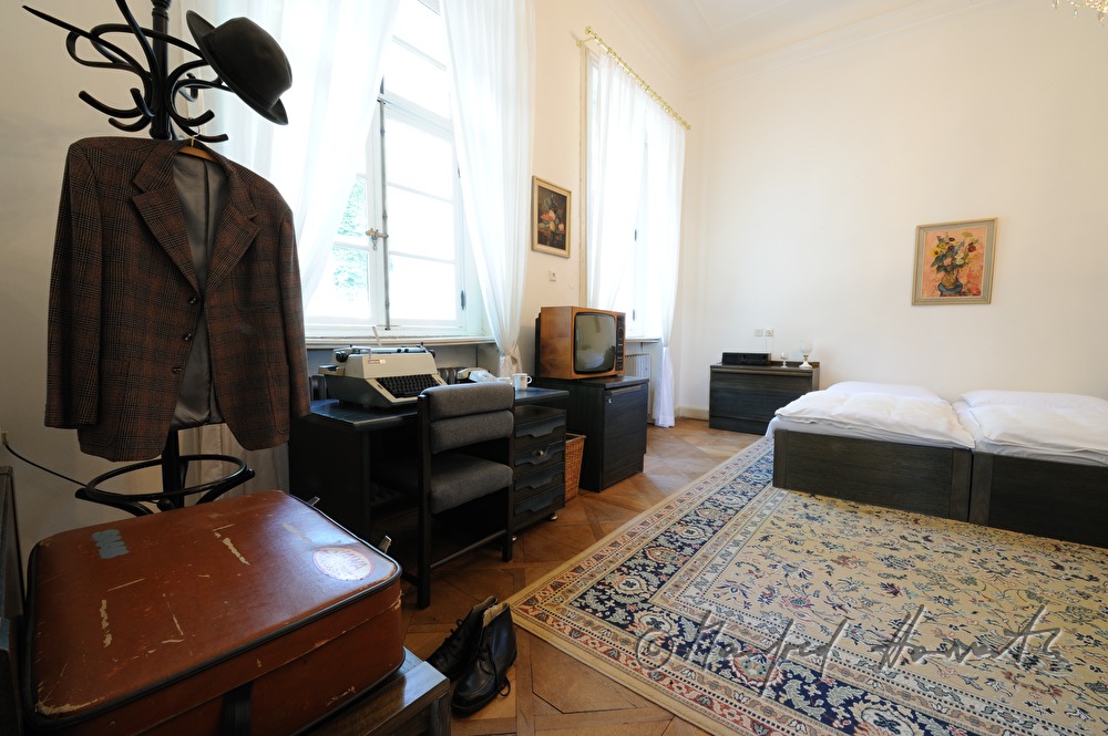 Schloss Dobris, room of artist in residence