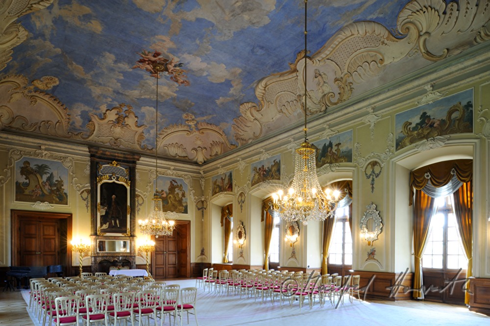 Schloss Dobris, hall of mirrors