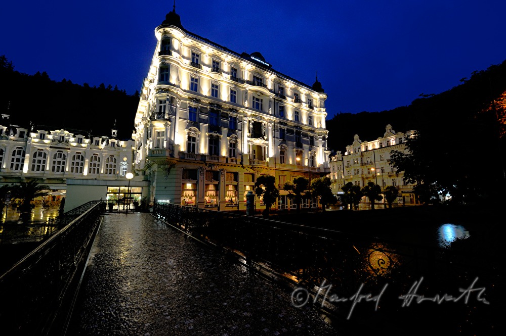 Grandhotel Pupp on the River Tepla
