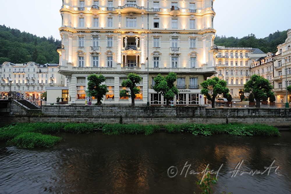 Grandhotel Pupp on the River Tepla