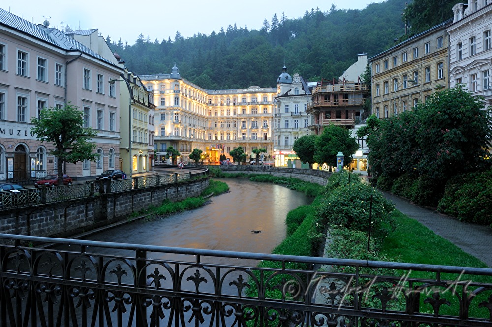 Grandhotel Pupp on the River Tepla