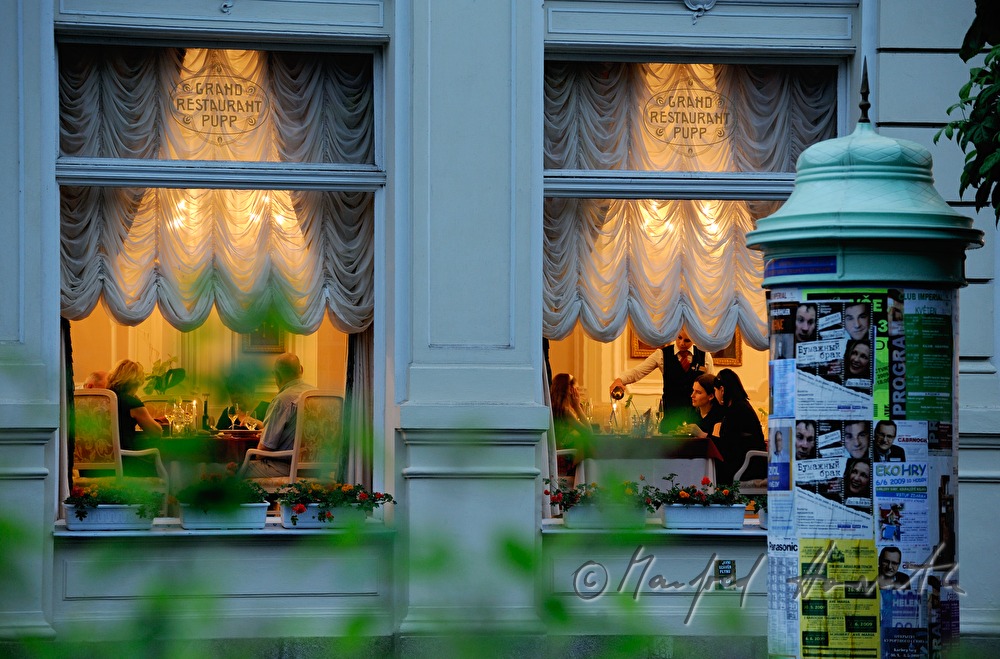 Grandhotel Pupp, view into the restaurant