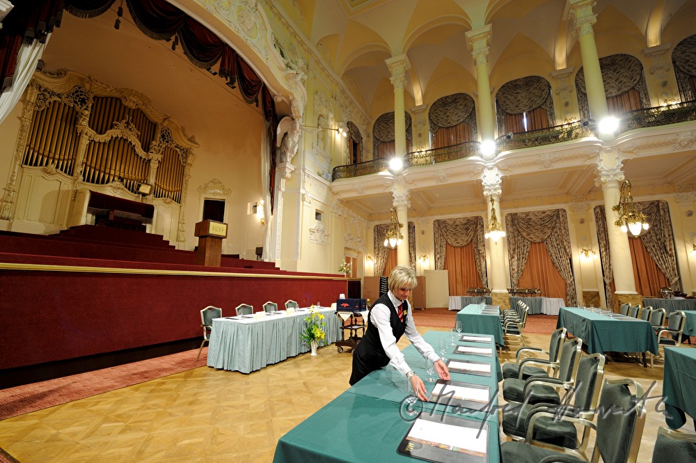 Grandhotel Pupp, party hall in neo-baroque style