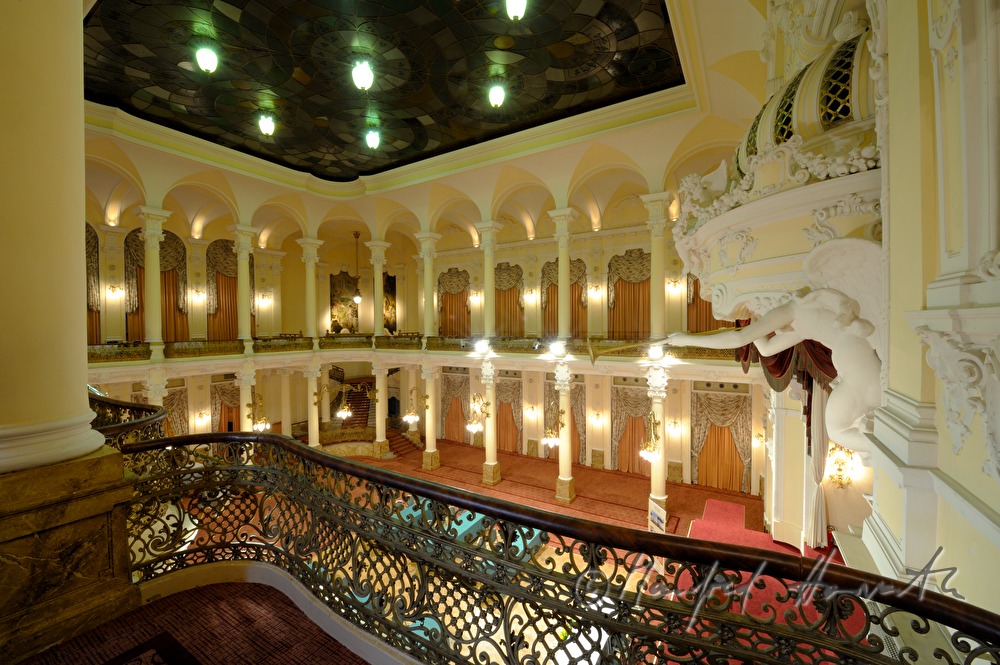 Grandhotel Pupp, party hall in neo-baroque style