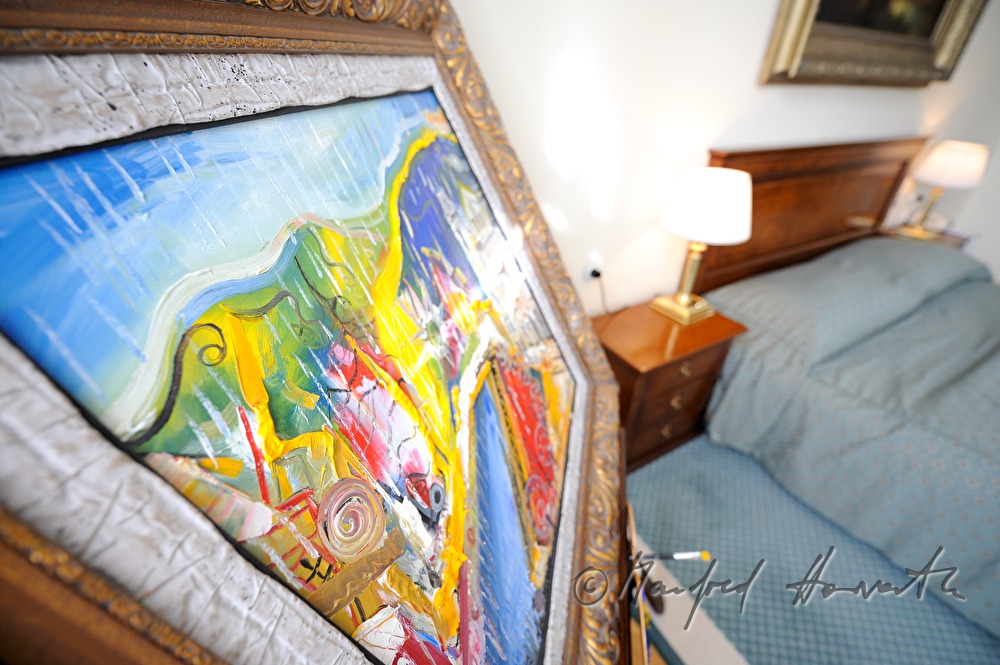 Grandhotel Pupp, president's suite, detail of a decoration