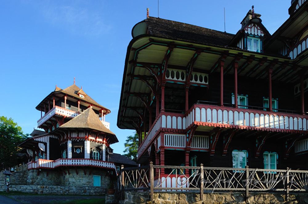Hotel Mamenka in built in slawic style