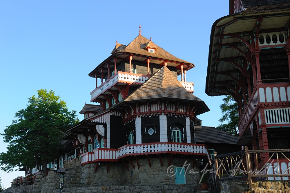 Hotel Mamenka in built in slawic style