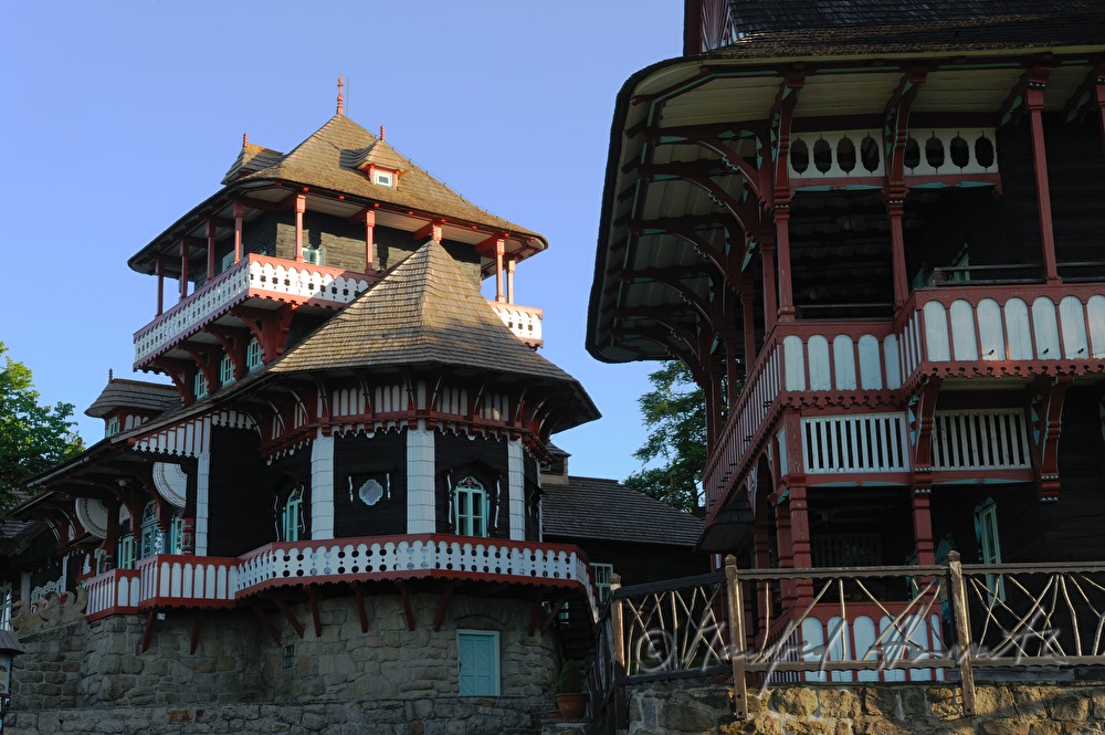 Hotel Mamenka in built in slawic style