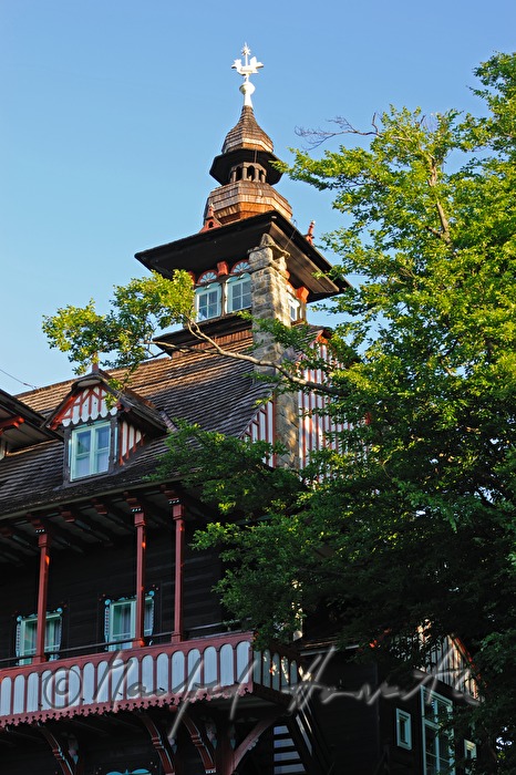 Hotel Mamenka in built in slawic style
