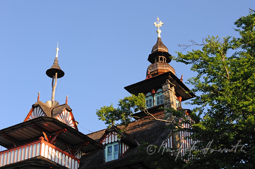 Hotel Mamenka in built in slawic style