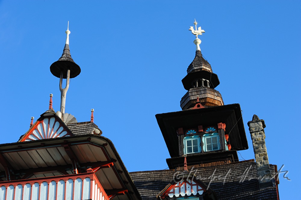 Hotel Mamenka in built in slawic style