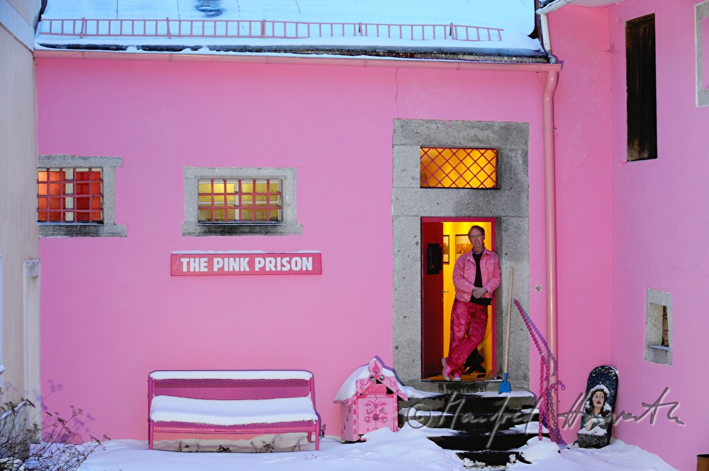 gallery owner Nick Treadwell in his museum
