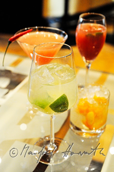 miscellaneus cocktails in the Laurin Bar