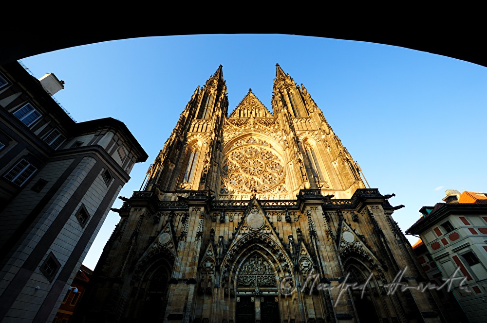 Saint Vitus' Cathedral and Obelisk