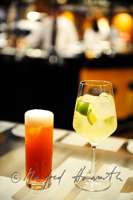 miscellaneus cocktails in the Laurin Bar