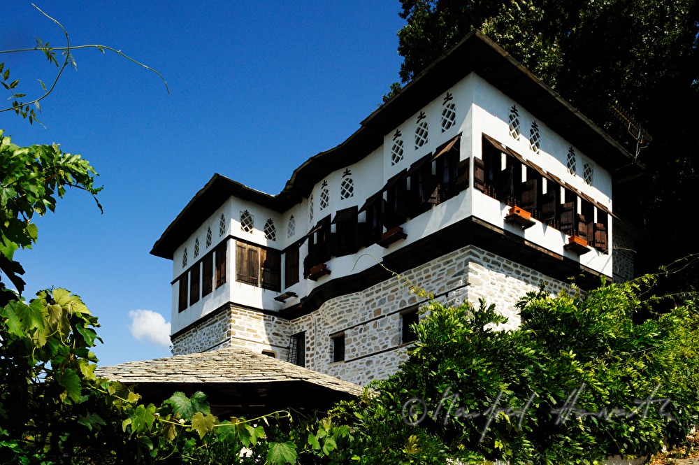 Hotel Santikos Mansion built in Pelion style