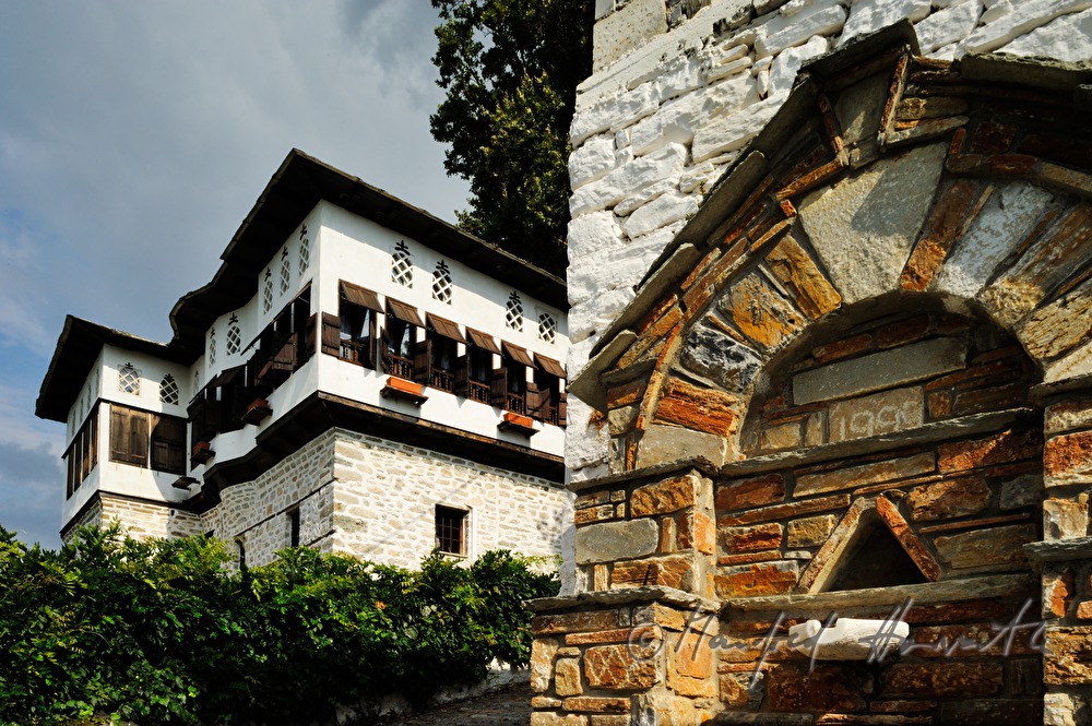 Hotel Santikos Mansion built in Pelion style
