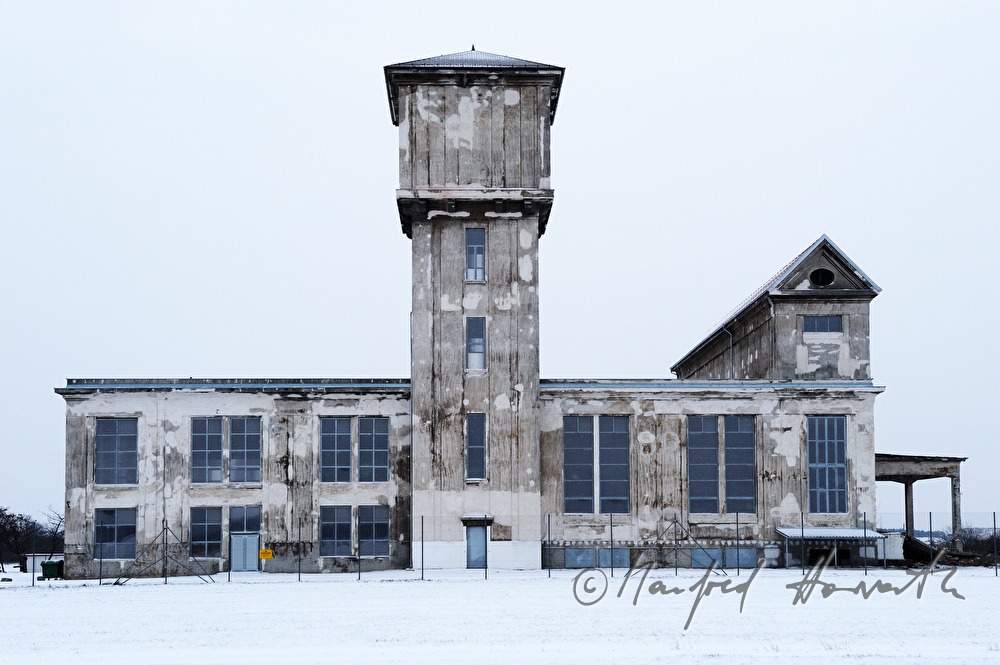 old airport near the Wiener Neustadt Canal