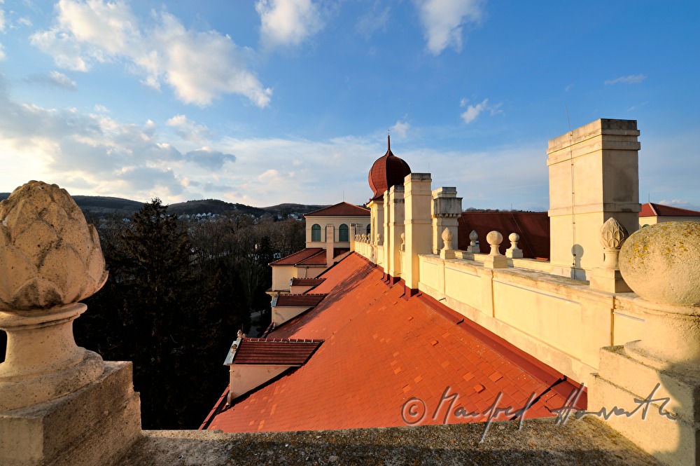 roof of Castle Esterházy