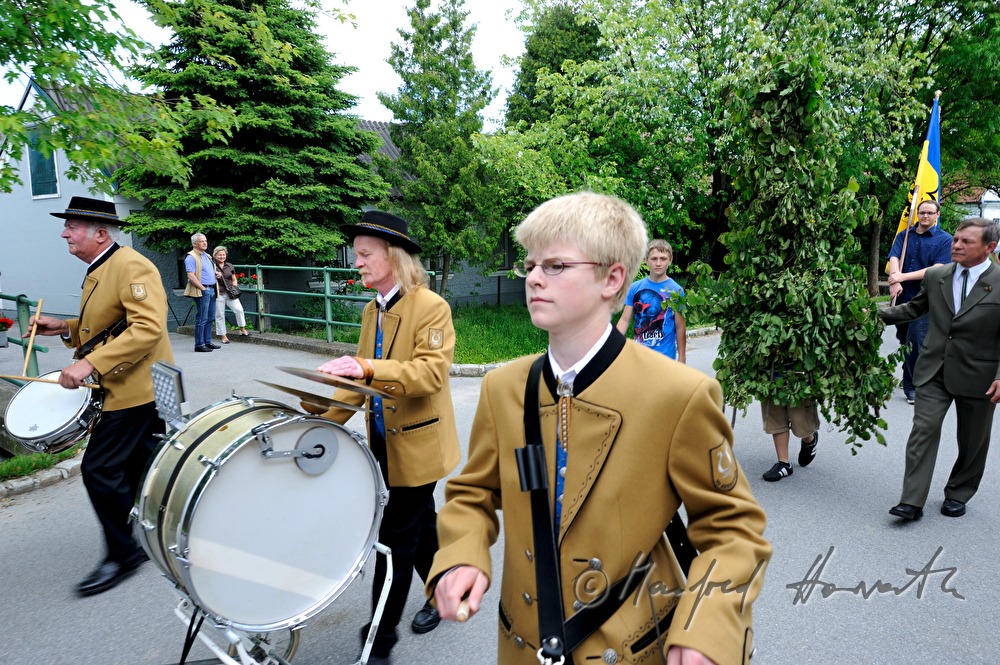 parade for Whitsuntide with the 