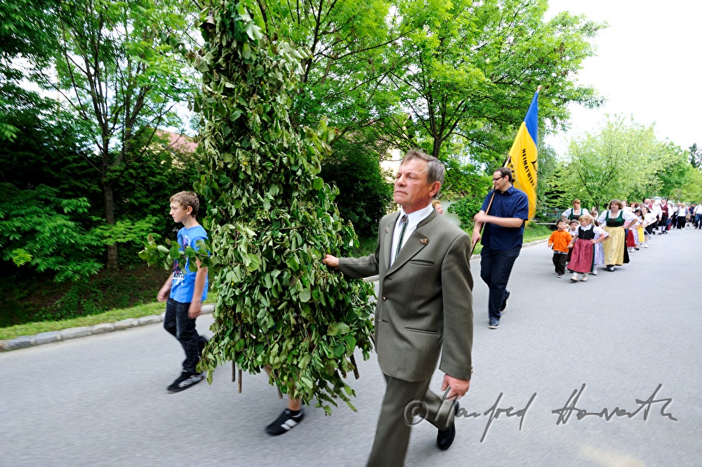 parade for Whitsuntide with the 