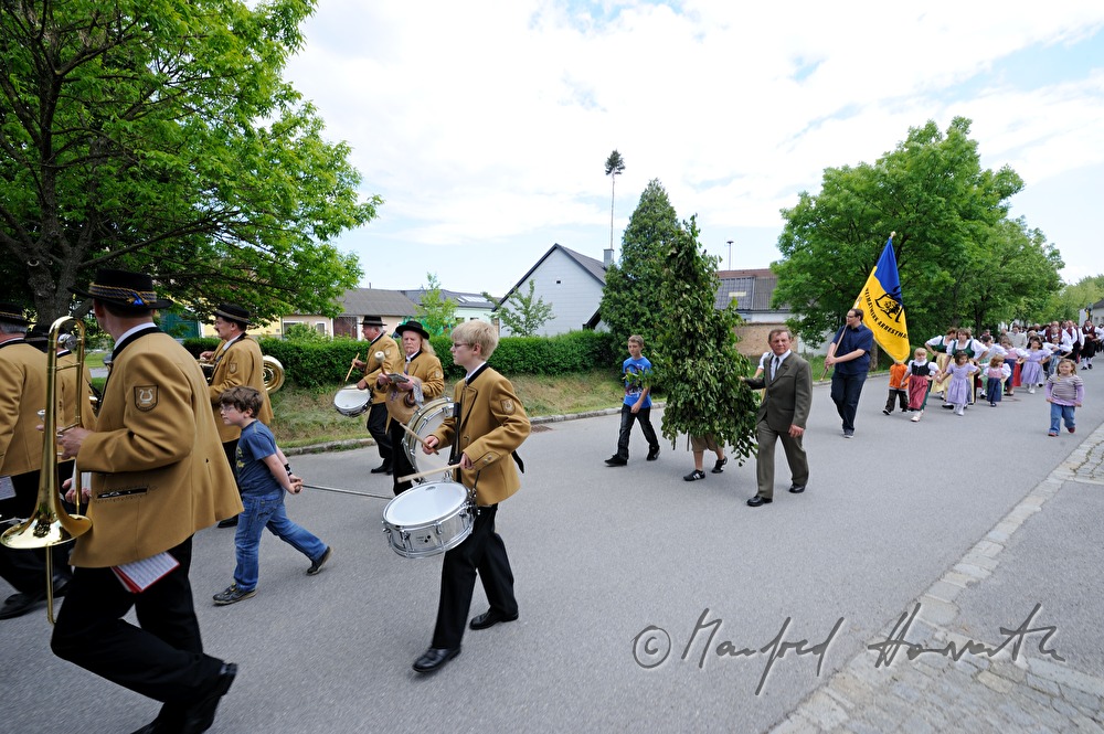 parade for Whitsuntide with the 
